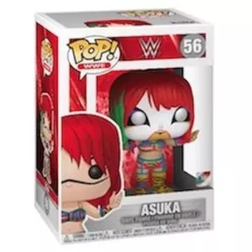 Funko Pop! Asuka #56 White Mask WWE Wrestling Vinyl Figure Box