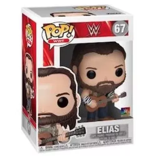 Funko Pop! Elias #67 with Guitar WWE Wrestling Vinyl Figure Box