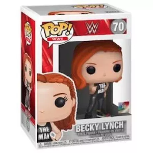Funko Pop! Becky Lynch #70 “The Man” Shirt WWE Wrestling Box