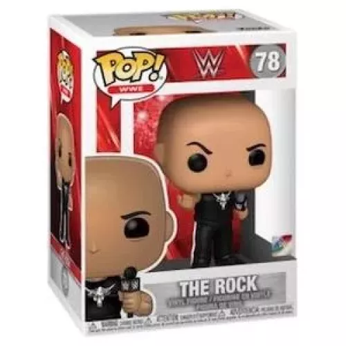 Funko Pop! The Rock #78 Bring It WWE Wrestling Vinyl Figure Box
