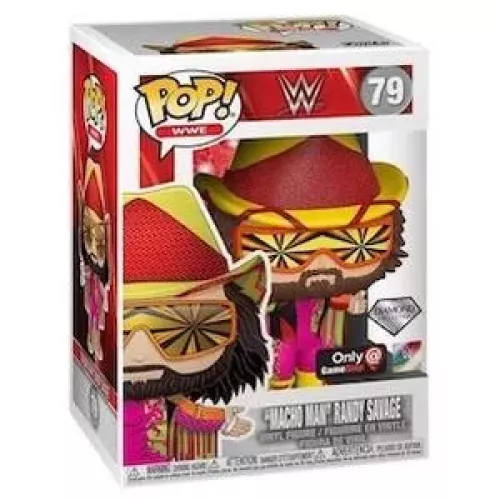 Funko Pop! “Macho Man” Randy Savage #79 Diamond Collection Box