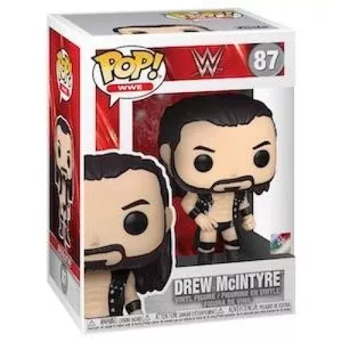 Funko Pop! Drew McIntyre #87 WWE Wrestling Vinyl Figure Box