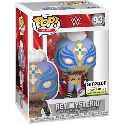Funko Pop! Rey Mysterio #93 WWE Wrestling Vinyl Figure Box