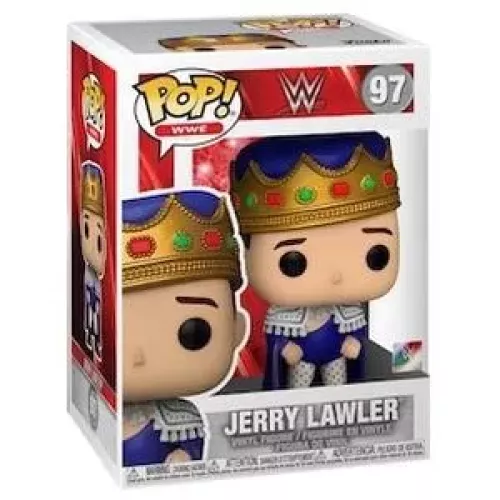 Funko Pop! Jerry Lawler #97 WWE Wrestling Vinyl Figure Box