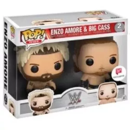 Funko Pop! Enzo Amore 2 Pack Enzo Amore & Big Cass Box