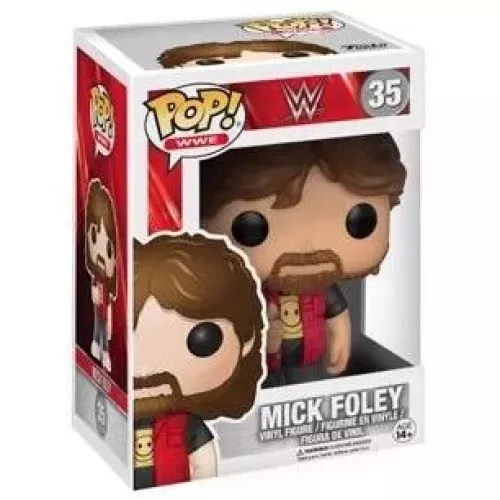 Funko Pop! Mick Foley #35 WWE Wrestling Vinyl Figure Box