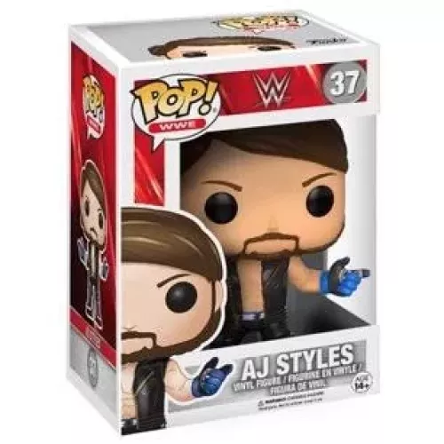 Funko Pop! AJ Styles #37 WWE Wrestling Vinyl Figure Box