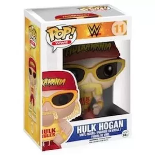 Funko Pop! Hulk Hogan #11 Yellow Shirt WWE Wrestling Box
