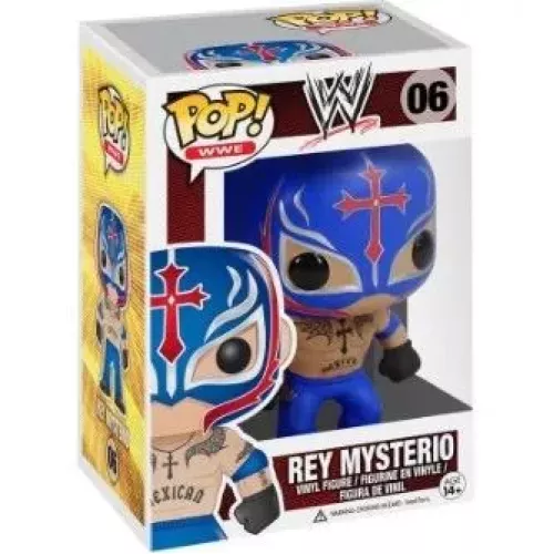 Funko Pop! Rey Mysterio #06 Original Release WWE Wrestling Box
