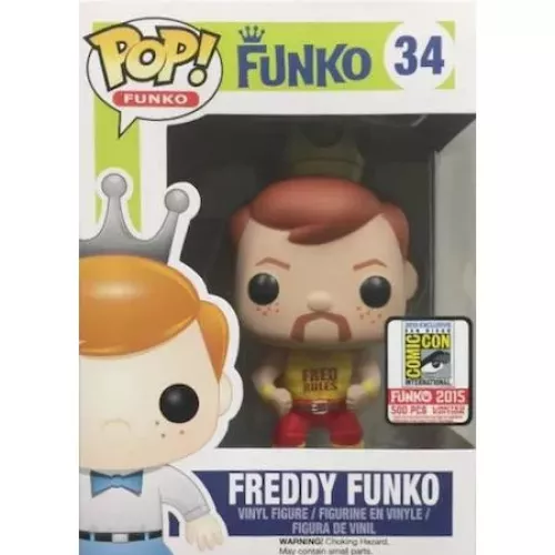 Funko Pop! Freddy Funko #34 Hulk Hogan Funko Original Box