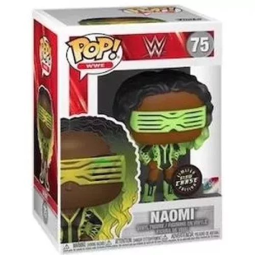 Funko Pop! Naomi #75 Chase Glows in the Dark WWE Wrestling Box