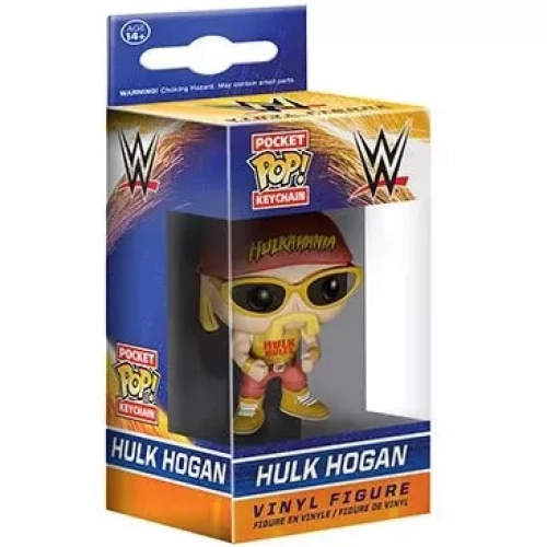 Funko Pop! Hulk Hogan Pocket Pop! Keychain WWE Wrestling Box