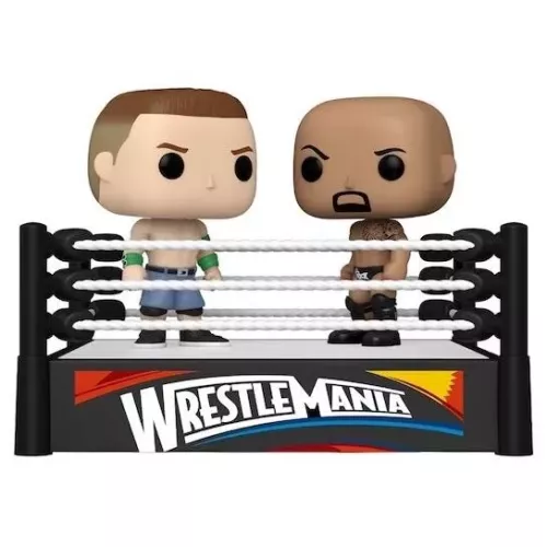 Funko Pop! John Cena and The Rock 2 Pack 2012 WWE Wrestling
