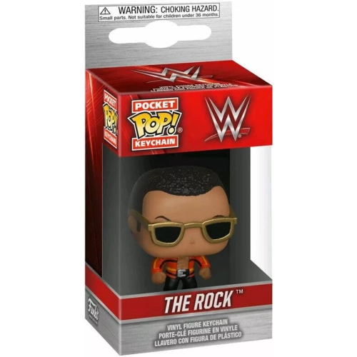 Funko Pop! The Rock Pocket Pop! Keychain WWE Wrestling Box