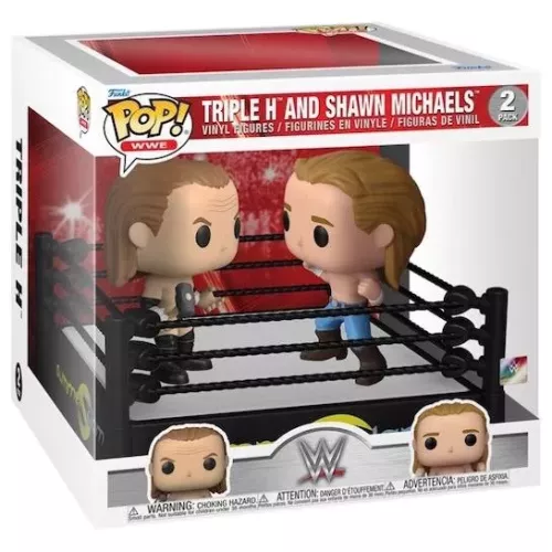 Funko Pop! Bret “Hit Man” Hart and Shawn Michaels 2 Pack Box
