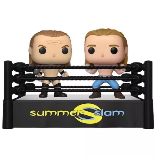 Funko Pop! Bret “Hit Man” Hart and Shawn Michaels 2 Pack