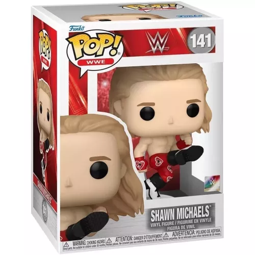 Funko Pop! Shawn Michaels #141 The Heartbreak Kid WWE Wrestling Box