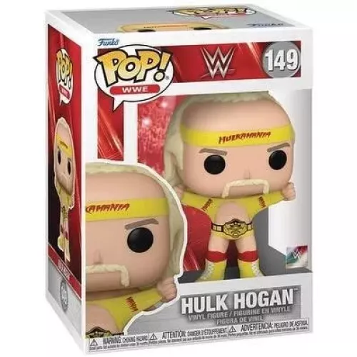 Funko Pop! Hulk Hogan #149 WWE Wrestling Vinyl Figure Box