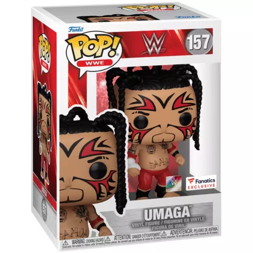 Funko Pop! Umaga #157 WWE Wrestling Vinyl Figure Box