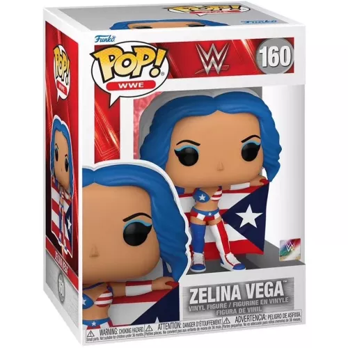 Funko Pop! Zelina Vega #160 WWE Wrestling Vinyl Figure Box