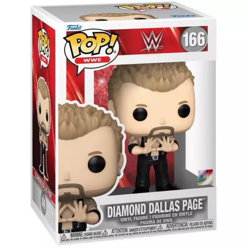 Funko Pop! Diamond Dallas Page #166 WWE Wrestling Vinyl Figure Box