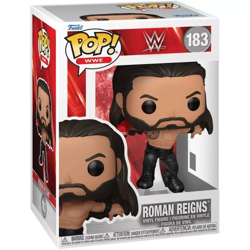 Funko Pop! Roman Reigns #183 WWE Wrestling Vinyl Figure Box