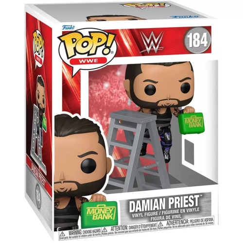 Funko Pop! Damian Priest #184 WWE Wrestling Vinyl Figure Box