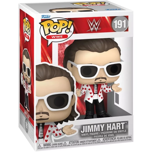 Funko Pop! Jimmy Hart #191 WWE Wrestling Vinyl Figure Box