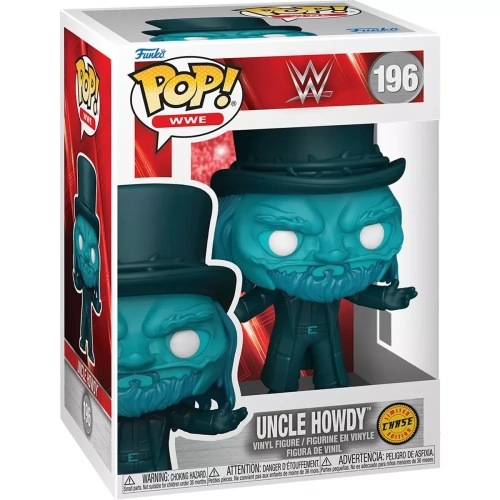 Funko Pop! Uncle Howdy #196 Chase WWE Wrestling Vinyl Figure Box