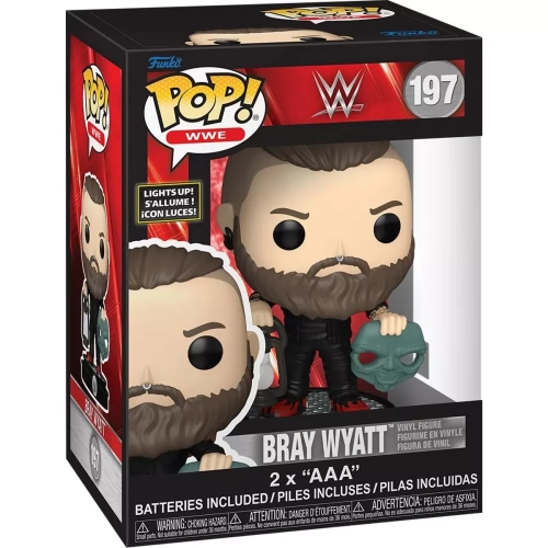 Funko Pop! Bray Wyatt #197 Lights Up! WWE Wrestling Box