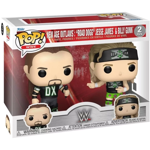 Funko Pop! Jesse James 2 Pack WWE Wrestling Vinyl Figure Box
