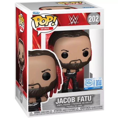 Funko Pop! Jacob Fatu #202 WWE Wrestling Vinyl Figure Box