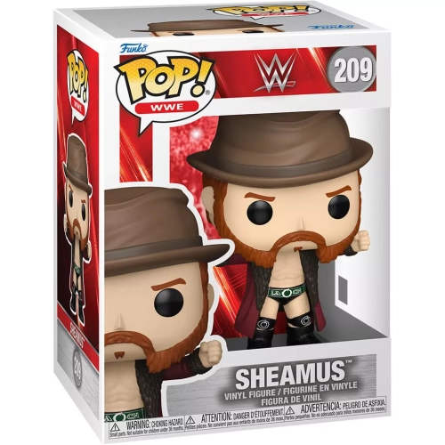 Funko Pop! Sheamus #209 WWE Wrestling Vinyl Figure Box
