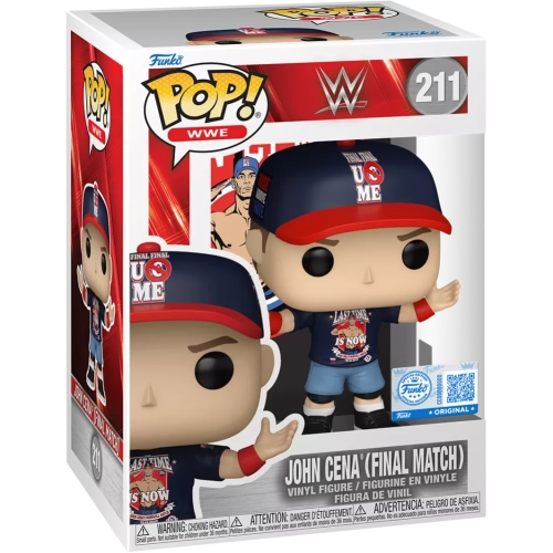 Funko Pop! John Cena (Final Match) #211 WWE Wrestling Box