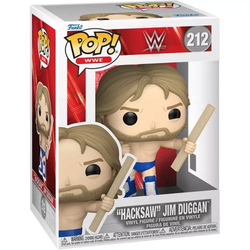 Funko Pop! "Hacksaw" Jim Duggan #212 WWE Wrestling Box