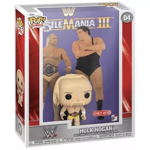 Funko Pop! Hulk Hogan #04 Wrestle Mania III WWE Wrestling Box