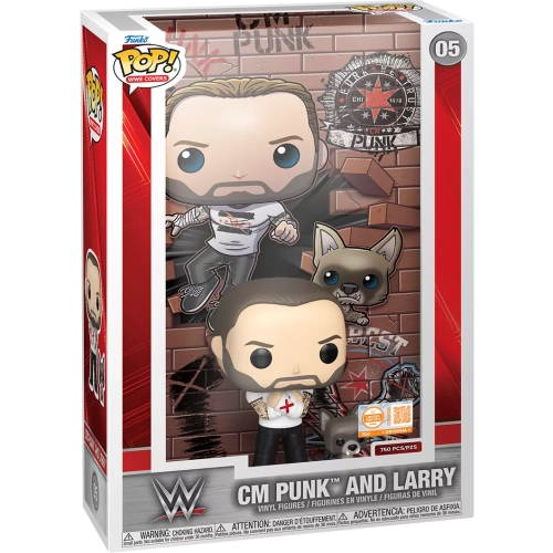 Funko Pop! CM Punk and Larry #05 WWE Wrestling WWE Covers Box