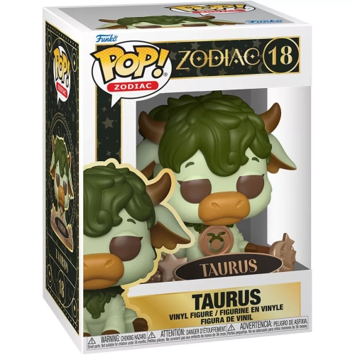 Funko Pop! Taurus #18 Zodiac Vinyl Figure Box