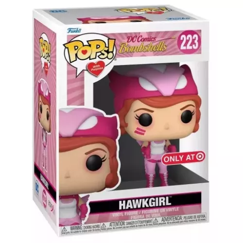 Funko Pop! Hawkgirl #223 With Purpose DC Comics Bombshells Box