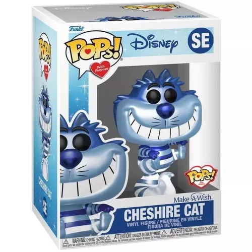 Funko Pop! Cheshire Cat SE Blue Metallic With Purpose Box