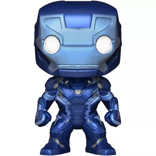 Funko Pop! Iron Man SE Blue Metallic With Purpose Marvel Make a Wish