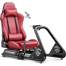 GTPLAYER Racing Simulator Cockpit with Bluetooth Speakers - Advertisement