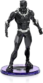 Marvel Black Panther Figurine, Multiple Facets of Black Crystals