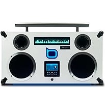 Bumpboxx Bluetooth Boombox Freestyle Pro White