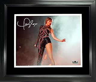 Framed Music Concert Tour Facsimile Laser Engraved Signature