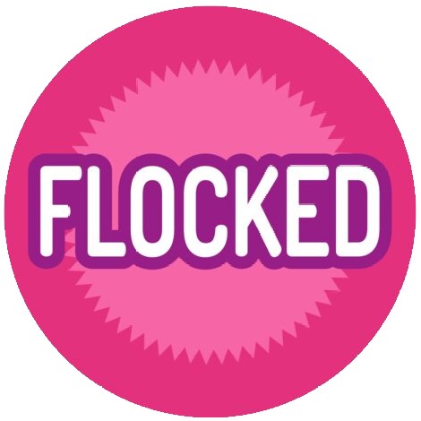 Flocked Sticker